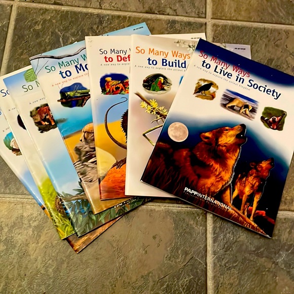 7 “so many ways” books with birds, reptiles, animals etc - Picture 1 of 12
